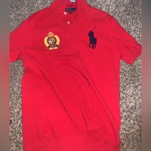 Red Polo RL shirt